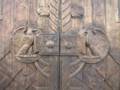bronze door